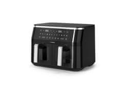 Tornado Air Fryer dve posodi 2600–3100W 4,5L + 4,5L, 12 programov
