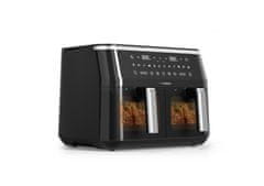 Tornado Air Fryer dve posodi 2600–3100W 4,5L + 4,5L, 12 programov
