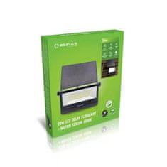 Asalite ASAL0276 Reflektor LED Slim solarni s senzorjem 20W 4000K 1800