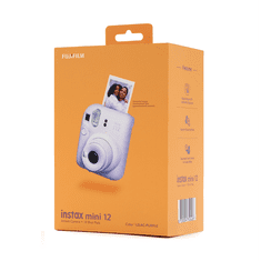 FujiFilm Mini 12 fotoaparat, Lilac vijolična + Instax Mini Film