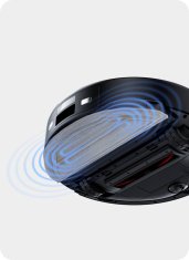 Roborock Q10 VF robotski sesalnik, črn