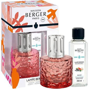 Maison Berger Paris Darilni set katalitične svetilke Mirage Summer Coral + polnilo Fresh Spirit 250 ml