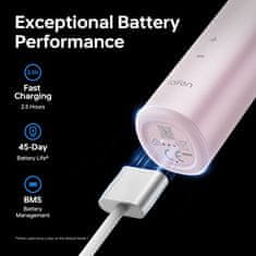 Laifen Električna zobna ščetka LFTB01-A Aluminij Roza