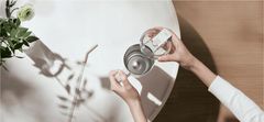 Xiaomi steklenica s slamico, 1 L, bela