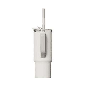 Xiaomi steklenica s slamico, 1 L, bela