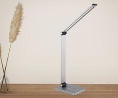 Platinet PDL888 namizna LED svetilka, 20 W, srebrna (LED-PL-PDL888S)