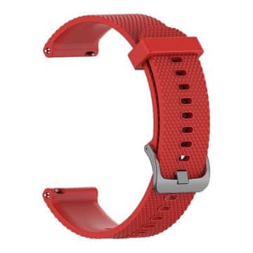 BStrap Silicone Land pašček za Samsung Galaxy Watch 3 45mm, red
