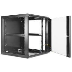 Intellinet 19'' 12U 600x600 črna zidna komunikacijska omara