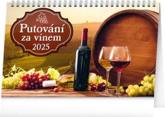 Notique Namizni koledar 2025: vinska tura, 23,1 × 14,5 cm