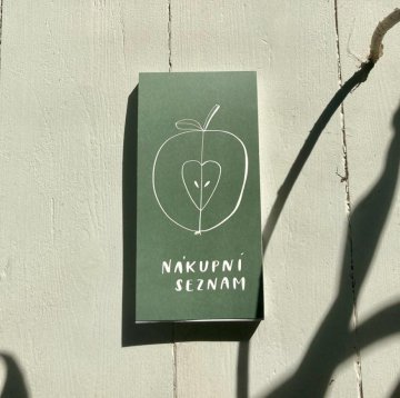 Bodi prijazen ECO Nakupovalni seznam