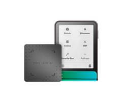 Ledger Flex denarnica za Bitcoin in druge kriptovalute, Recovery Key, zelena (flex-oxid-green-rkey-enfres)
