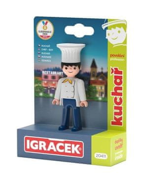 Igráček Chef - figurica z dodatki