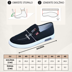 Študentska trgovina MOŠKI ČEVLJI LIGHTSOLE, črna, 40