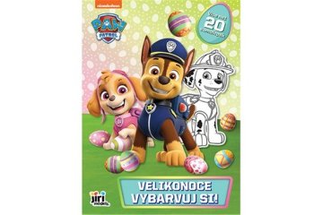 Jiri Models Obarvajte! Paw Patrol Velikonočni