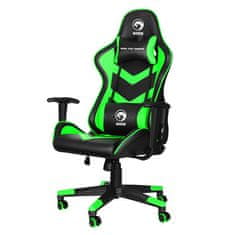 Marvo Scorpion CH-106 G črno/zelen nastavljiv gaming stol