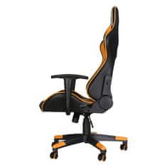 Marvo Scorpion CH-106 črno/oranžen nastavljiv gaming stol