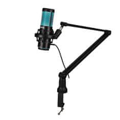 Marvo BLAST 60 MIC-07 BK RGB Gaming streaming USB mikrofon črn