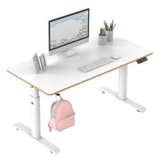 Ultradesk PULSAR otroška delovna miza, električno nastavljiva višina, 120X60 cm, 55-81 cm bela