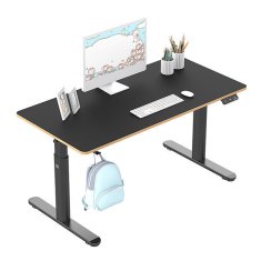 Ultradesk PULSAR otroška delovna miza, električno nastavljiva višina, 120X60 cm, 55-81 cm črna