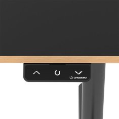 Ultradesk PULSAR otroška delovna miza, električno nastavljiva višina, 120X60 cm, 55-81 cm črna