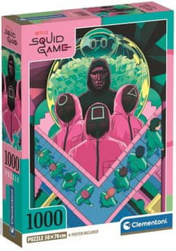 Clementoni Sestavljanka Squid Game 1000 kosov