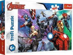 Trefl Marvel Puzzle: Heroji vedno pripravljeni/160 kosov