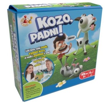 Koza, spusti se!