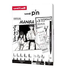Uni-ball Darilna škatla UNI PIN - izdaja Manga (9 kosov)