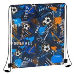 STARPAK Nogomet Otroška vreča za čevlje za športno vzgojo, šolska ŠPORTNA vreča za nogometaša 33x38 cm 