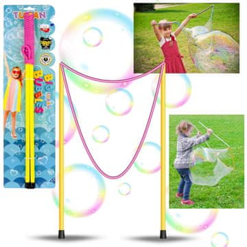 sarcia.eu Vrvica za VELIKE milne mehurčke, milni mehurčki XXL za otroke, palice 200 cm TUBAN