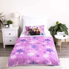 Disney Frozen DISNEY Bombažna posteljnina z zadrgo, otroška za otroško posteljico, 100 % bombaž, 100x135 cm, Oeko-Tex 