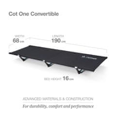 Helinox Ležalnik Cot One Convertible Black