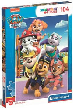 Clementoni Sestavljanka Super: Paw Patrol 104 kosov