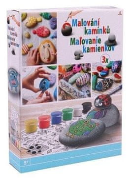 Slikanje na kamenčke z nalepkami