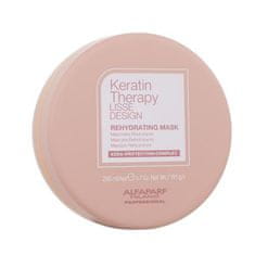 Alfaparf Milano Keratin Therapy Lisse Design Rehydrating vlažilna maska za lase 200 ml za ženske