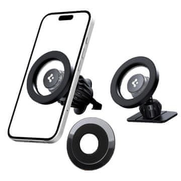 Spigen MFT13 Dashboard & Vent MagSafe avtomobitelsko držalo, črna