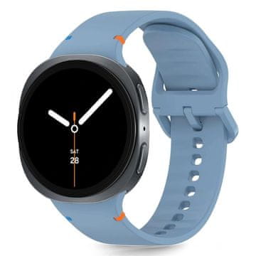 Tech-protect Silicone pašček za Samsung Galaxy Watch 8 / Classic (40 / 44 / 46 mm), baby blue