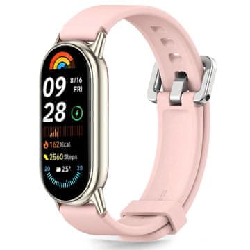 Tech-protect Iconband Classic pašček za Xiaomi Smart Band 8 / 9 / 10, baby pink