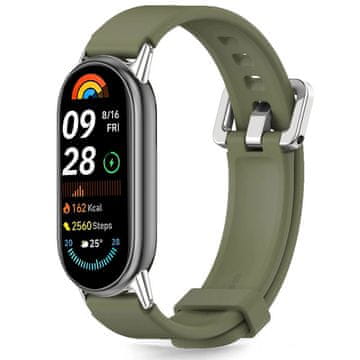 Tech-protect Iconband Classic pašček za Xiaomi Smart Band 8 / 9 / 10, army green
