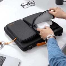 Tech-protect Defender Bag torba za prenosnik 15-16'', črna / oranžna