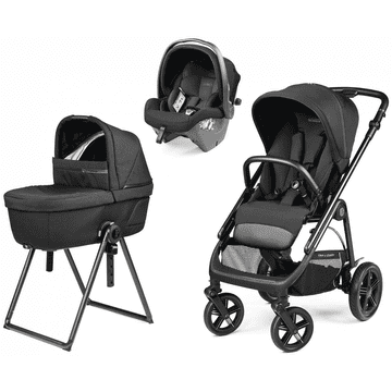 Peg Perego Veloce TC Belvedere SLK 3v1 voziček, True Black