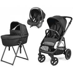 Peg Perego Veloce TC Belvedere Lounge 3v1 voziček, True Black