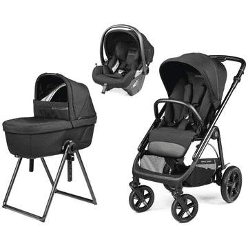 Peg Perego Veloce TC Belvedere Lounge 3v1 voziček, True Black