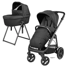Peg Perego Veloce TC Belvedere 2v1 voziček, True Black