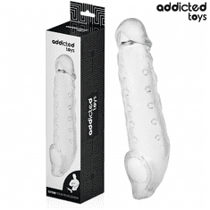 addicted toys PODALJŠEK ZA PENIS Addicted Toys Transparent 23 cm