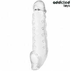 addicted toys PODALJŠEK ZA PENIS Addicted Toys Transparent 27 cm