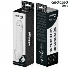 addicted toys PODALJŠEK ZA PENIS Addicted Toys Transparent 27 cm