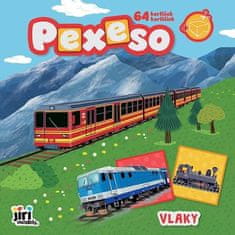 Pexeso v knjigi Vlaki