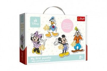 Trefl Otroška sestavljanka Disney: Miki in prijatelji 4v1 (2, 3, 4, 5 kosov)