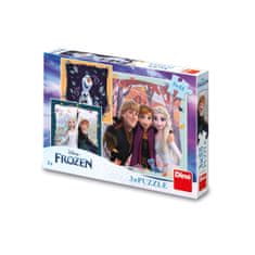 Dino FROZEN: Srečna jesen 3x55 sestavljanka